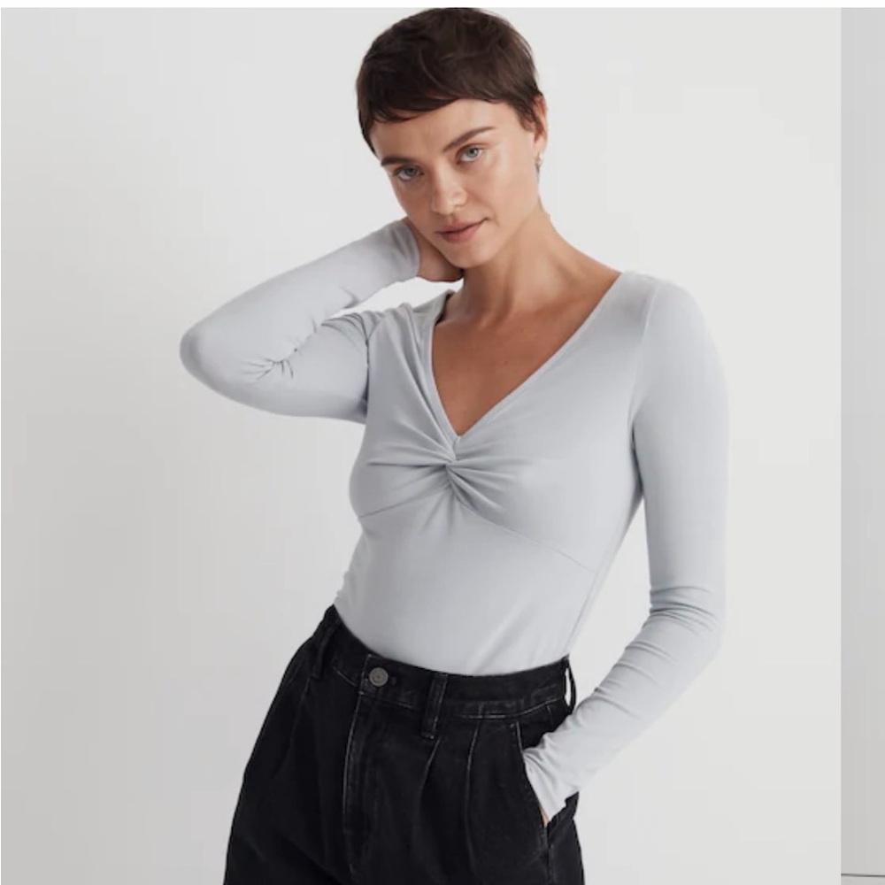 Madewell twist front top